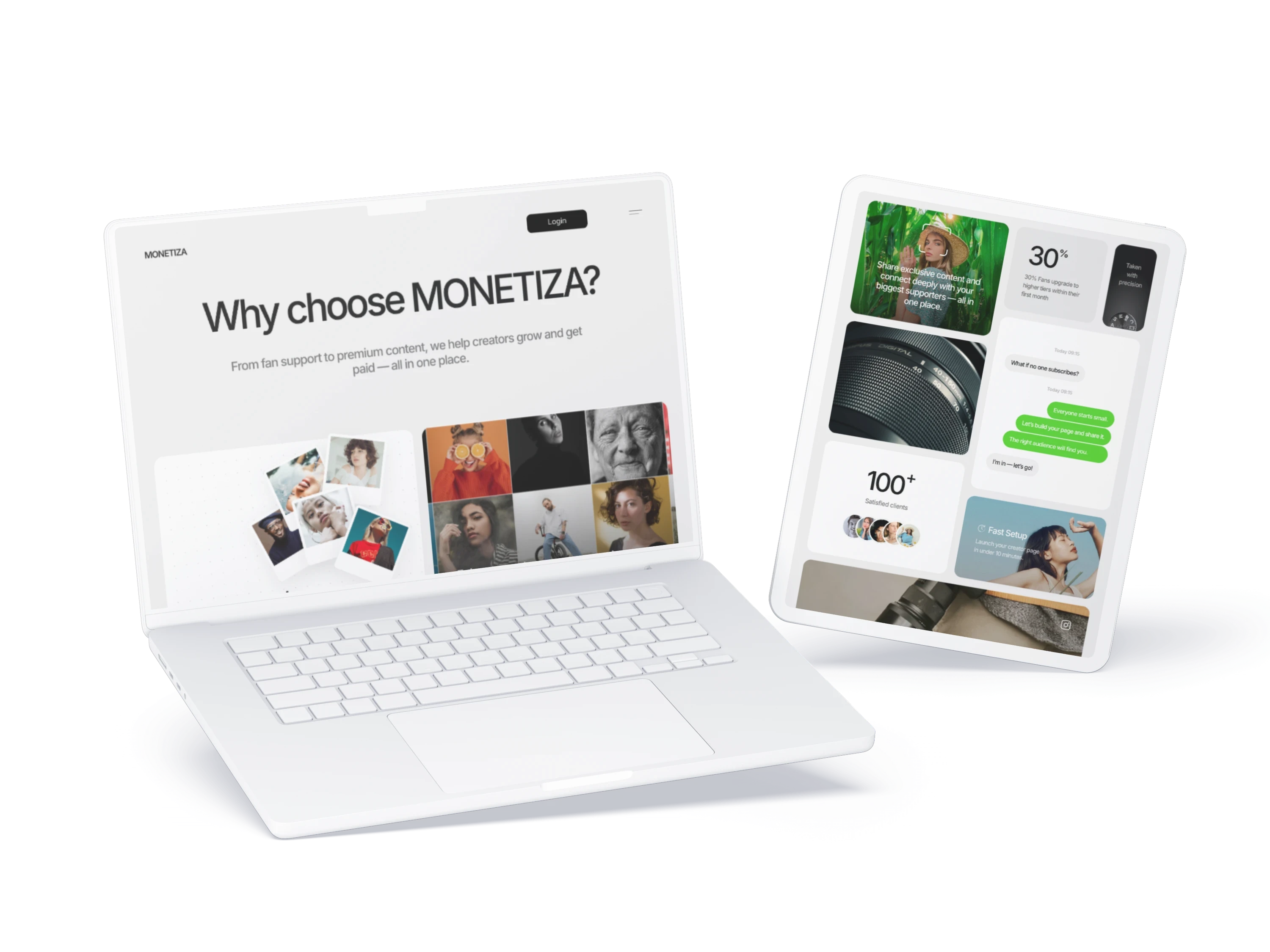 Creator Platform hero