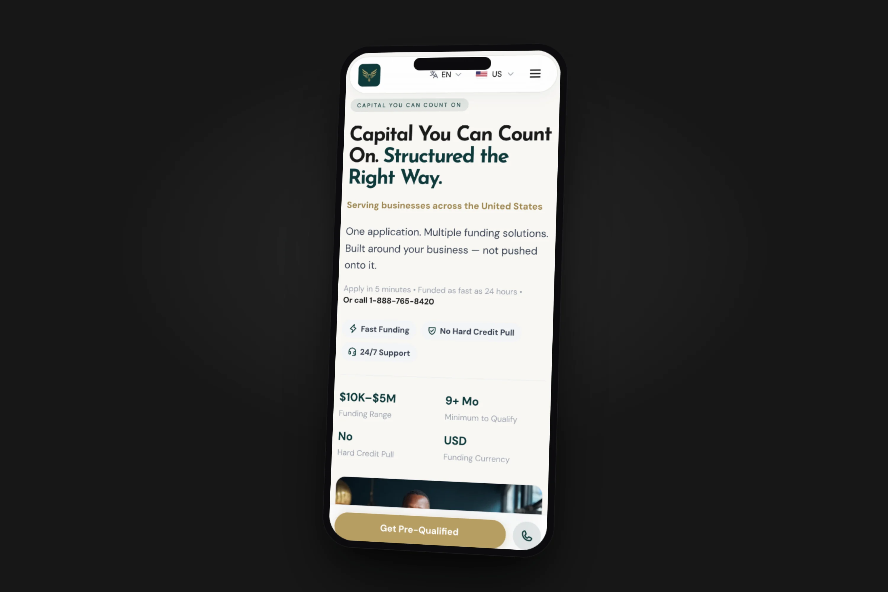 Funding Platform Site detail 3