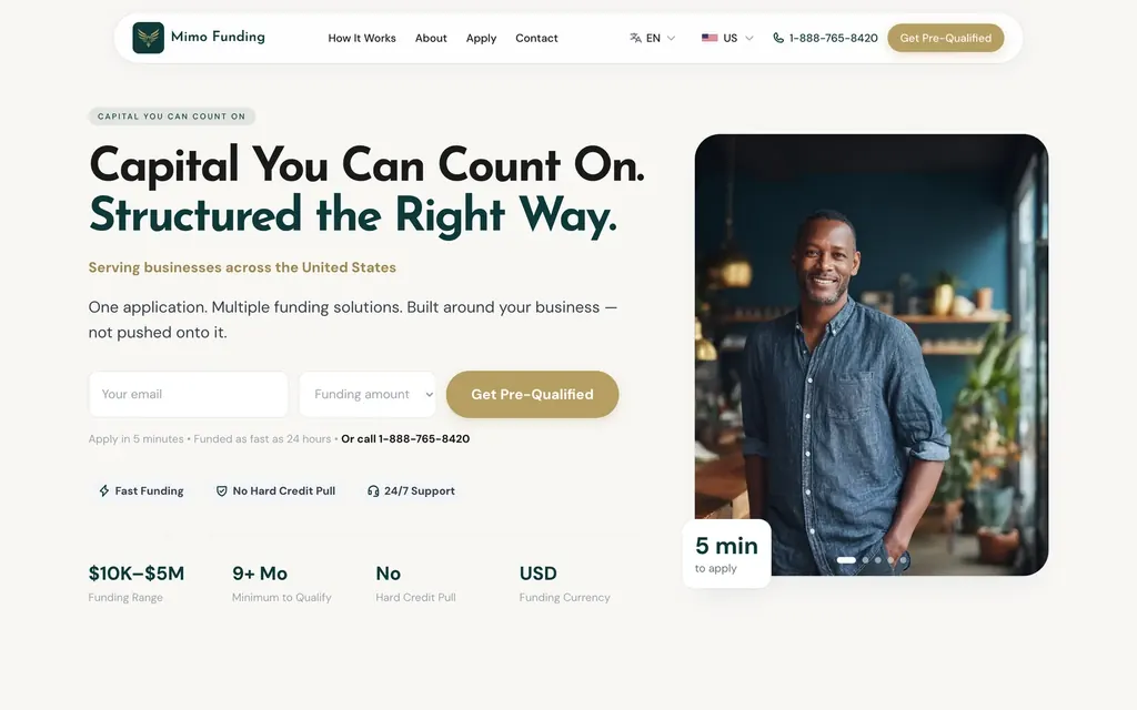 Mimo Funding preview